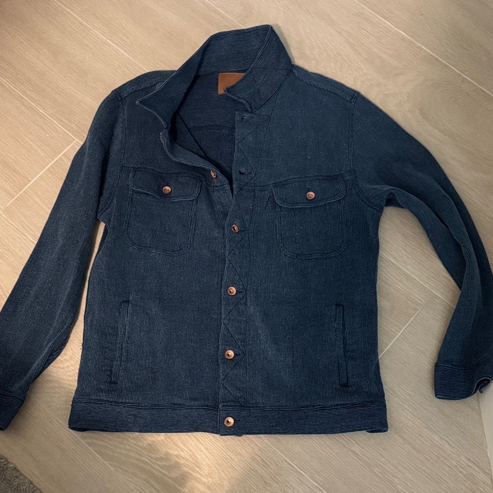Taylor Stitch Dark Blue Shirt Jacket